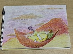 オレンジ色の思い出